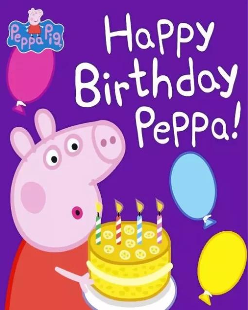 Happy Birthday Peppa Diamond Painting