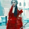 Harley Quinn In Red Dress Diamond Painting