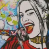 Harley Quinn Pop Art Diamond Painting