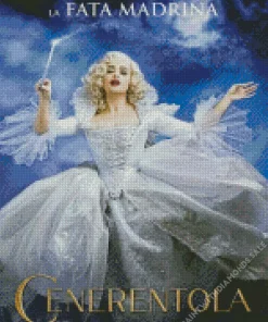 Helena Bonham Cinderella Poster Diamond Painting