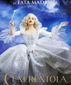 Helena Bonham Cinderella Poster Diamond Painting