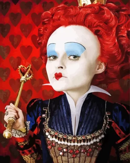 Helena Bonham In Alice Through The Looking Glass Diamond Painting