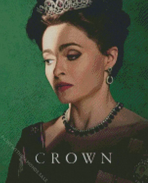 Helena Bonham The Crown Diamond Painting