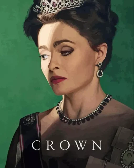 Helena Bonham The Crown Diamond Painting