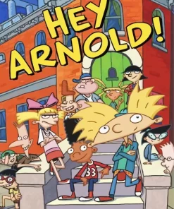 Hey Arnold Cartoon Poster Diamond Painting