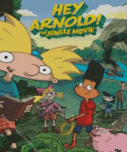 Hey Arnold In The Jungle Diamond Painting