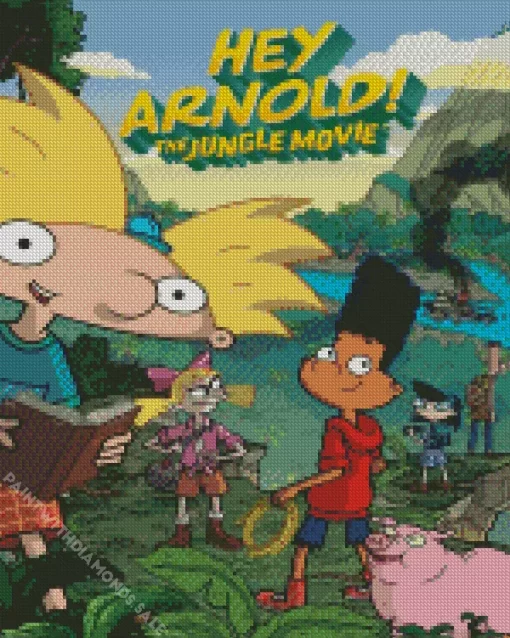 Hey Arnold In The Jungle Diamond Painting