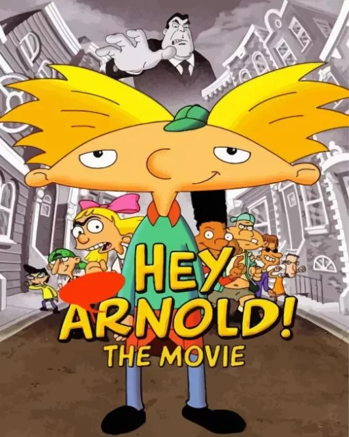 Hey Arnold The Movie Poster Diamond Painting