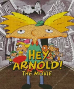 Hey Arnold The Movie Poster Diamond Painting