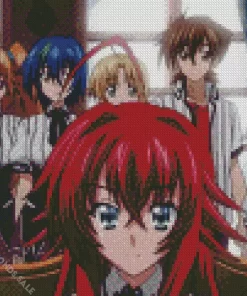 High School DXD Anime Diamond Painting