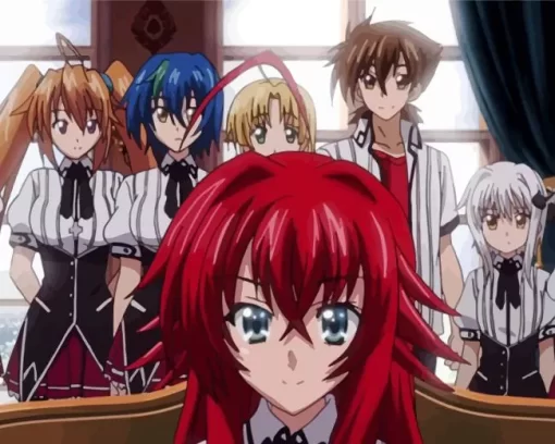 High School DXD Anime Diamond Painting