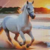 Horse Galloping Diamond Painting