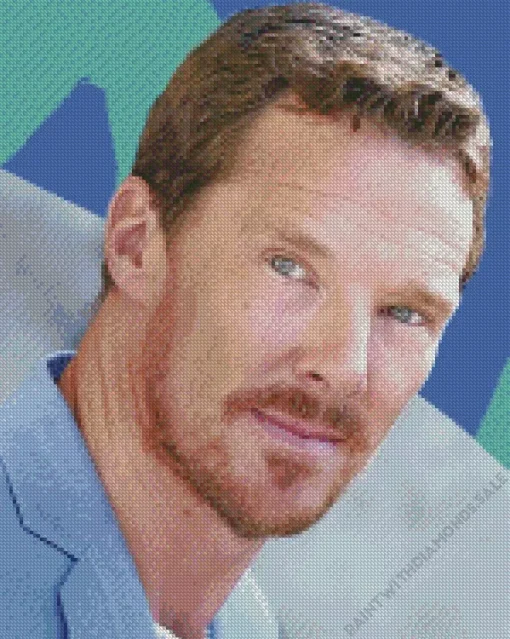 Iconic Benedict Cumberbatch Diamond Painting