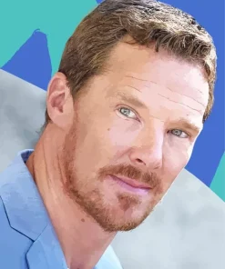 Iconic Benedict Cumberbatch Diamond Painting