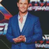 Iconic Chris Hemsworth Diamond Painting