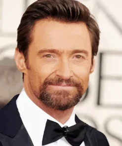 Iconic Hugh Jackman Diamond Painting