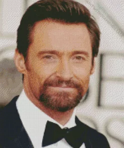 Iconic Hugh Jackman Diamond Painting