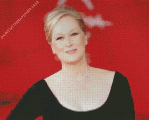 Iconic Meryl Streep Diamond Painting