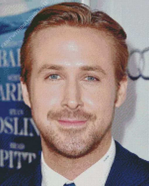 Iconic Ryan Gosling Diamond Painting