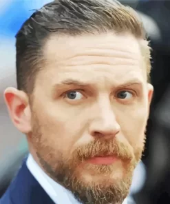 Iconic Tom Hardy Diamond Painting