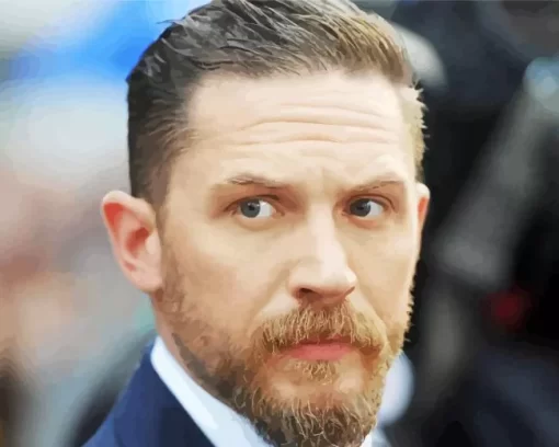 Iconic Tom Hardy Diamond Painting