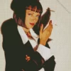 Iconic Uma Thurman As Mia Wallace Diamond Painting