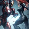 Iron Man VS Black Widow Diamond Painting