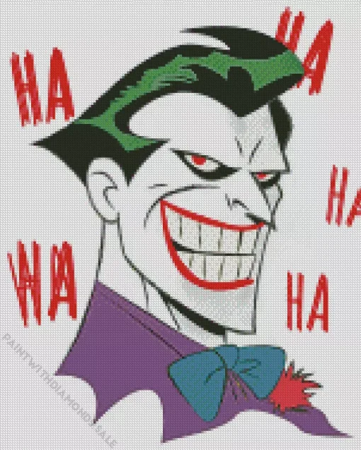 Joker Character Diamond Painting