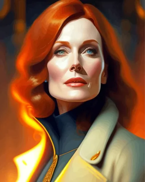 Julianne Moore Art Diamond Painting