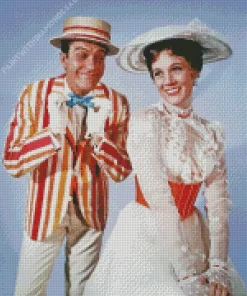 Julie Andrews In Mary Poppins Diamond Painting