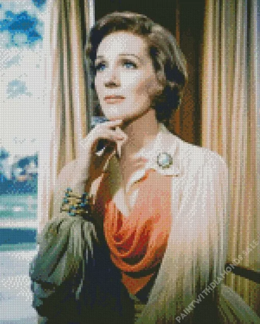 Julie Andrews Portrait Diamond Painting