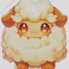 Kawaii Lamb Diamond Painting