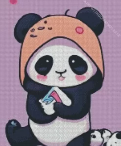 Kawaii Panda Diamond Painting