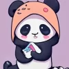 Kawaii Panda Diamond Painting