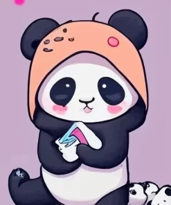 Kawaii Panda Diamond Painting