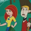 Kim Possible And Ron Diamond Painting