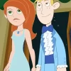 Kim Possible And Ron Stoppable Diamond Painting