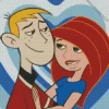 Kim Possible And Ron Stoppable Couple Diamond Painting