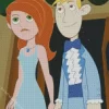 Kim Possible And Ron Stoppable Diamond Painting