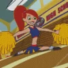 Kim Possible Cheerleader Diamond Painting