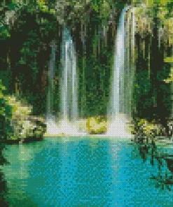 Kursunlu Waterfall Antalya Diamond Painting