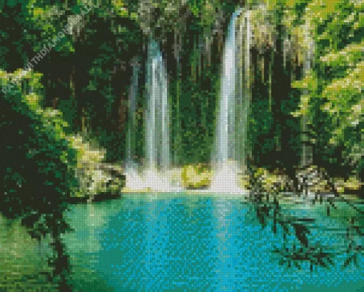 Kursunlu Waterfall Antalya Diamond Painting