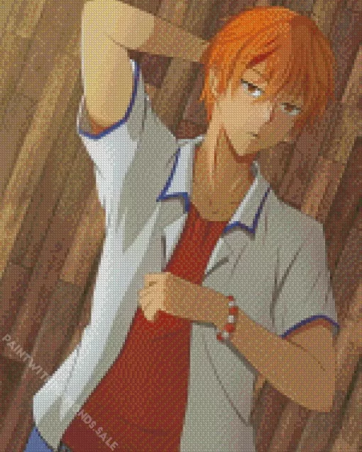 Kyo Sohma Fruits Basket Diamond Painting