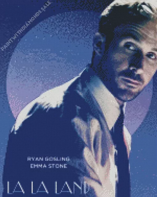 La La Land Sebastian Poster Diamond Painting