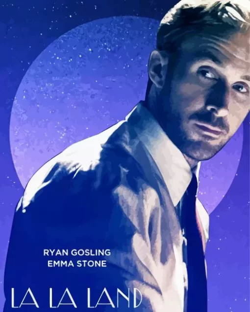 La La Land Sebastian Poster Diamond Painting