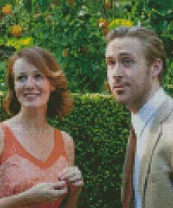 Laura And Sebastian La La Land Diamond Painting