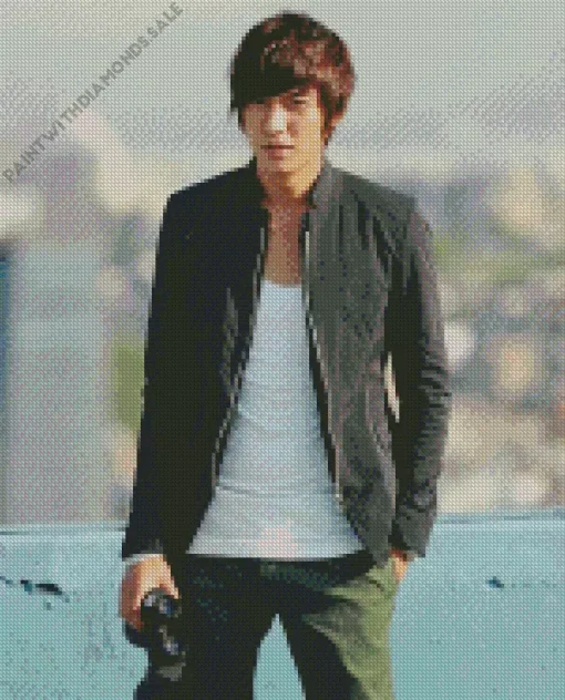 Lee Min Ho City Hunter Diamond Painting