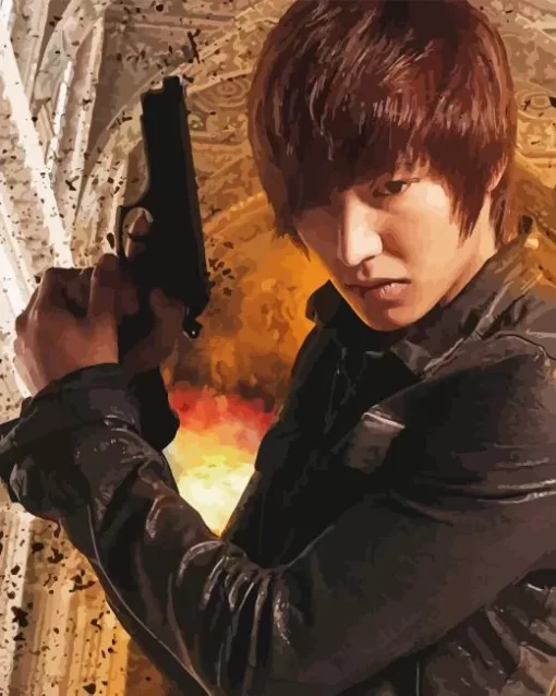 Lee Minho City Hunter Diamond Painting