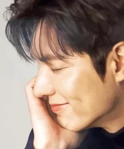 Lee Minho Side Profile Diamond Painting