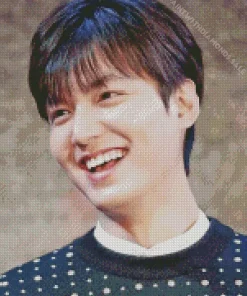 Lee Minho Smiling Diamond Painting